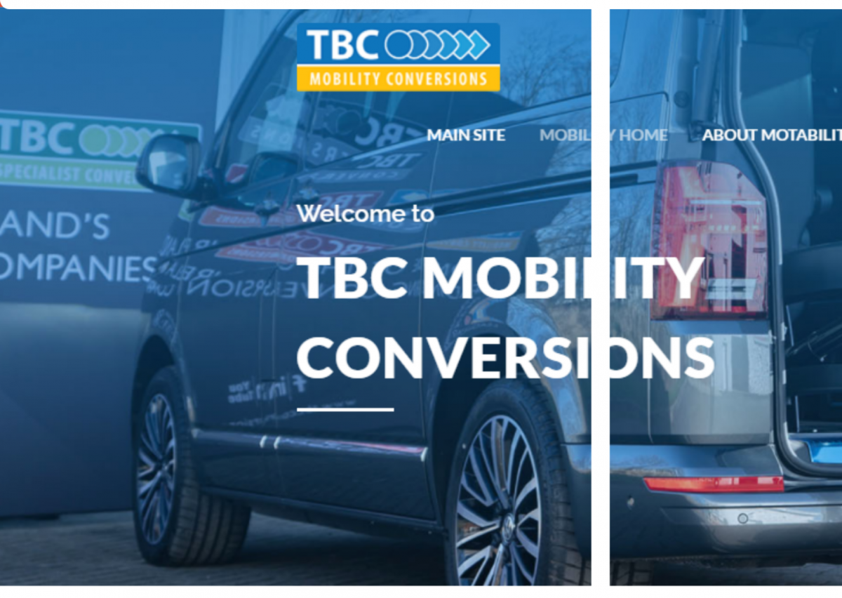 Motability mobility conversions page